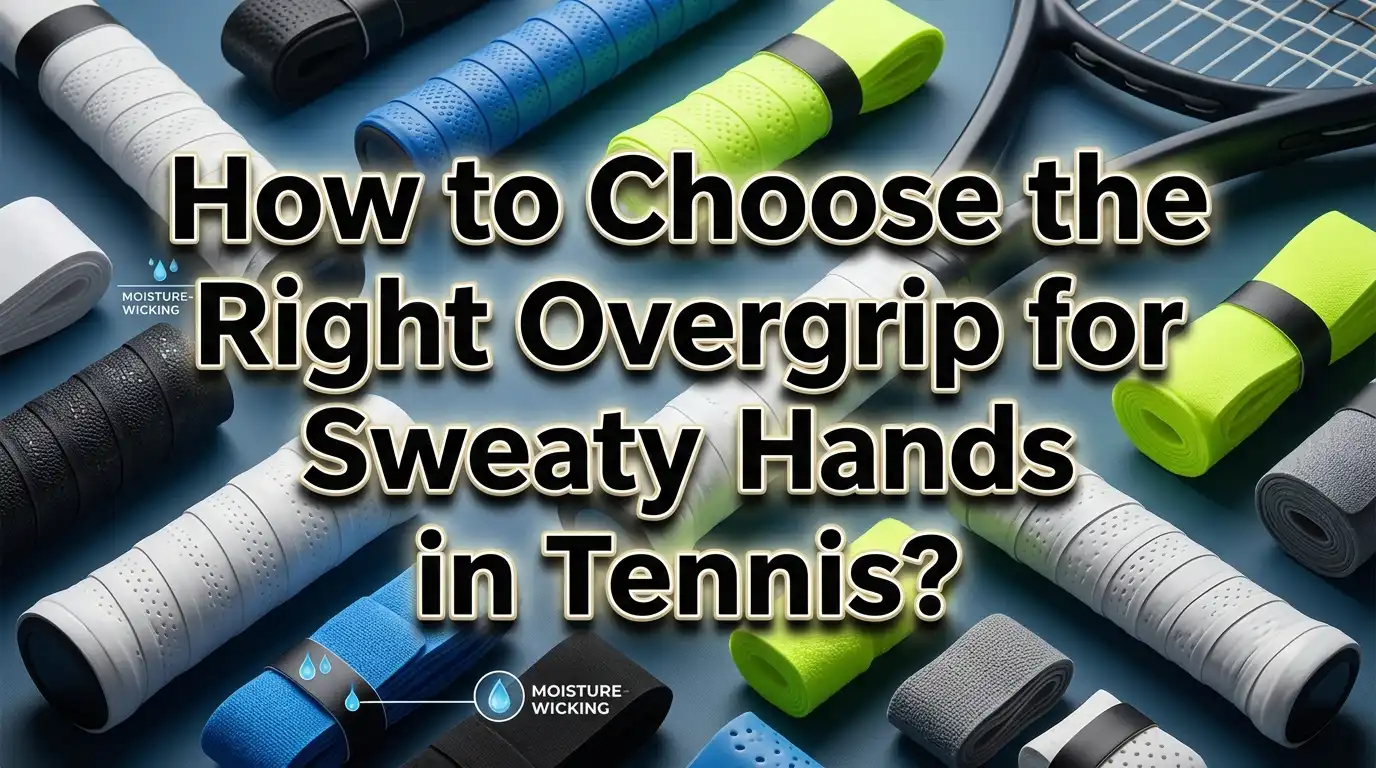 How to Choose the Right Overgrip for Sweaty Hands in Tennis?